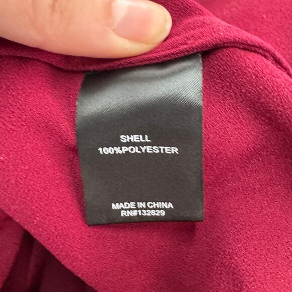 L'Academie Dress Womens Small Rumba Red The Hilaire Mini Asymmetrical‎ Satin - Picture 7 of 13